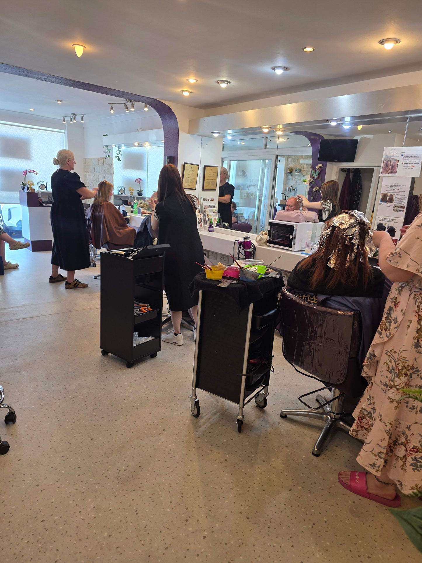 Busy Hair & Beauty Salon Trading for 37 Years in Excellent Trading Location in Shrewsbury (Freehold) ANGLO SWANN BUSINESS BROKERS