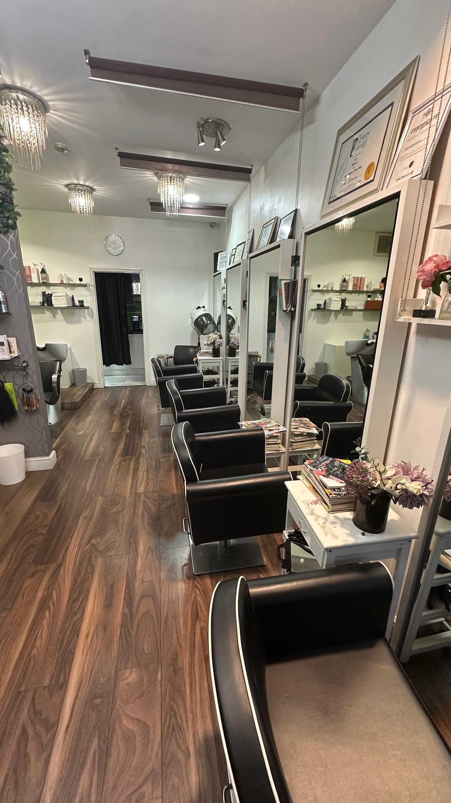 Established Hair Salon in Prominent North London Location ANGLO SWANN BUSINESS BROKERS