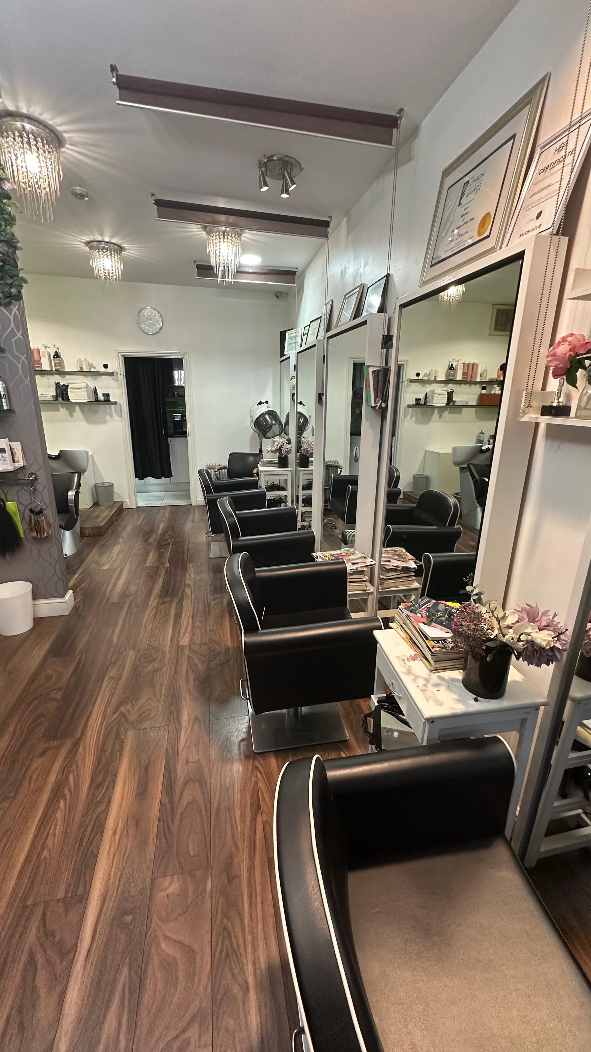Established Hair Salon in Prominent North London Location ANGLO SWANN BUSINESS BROKERS
