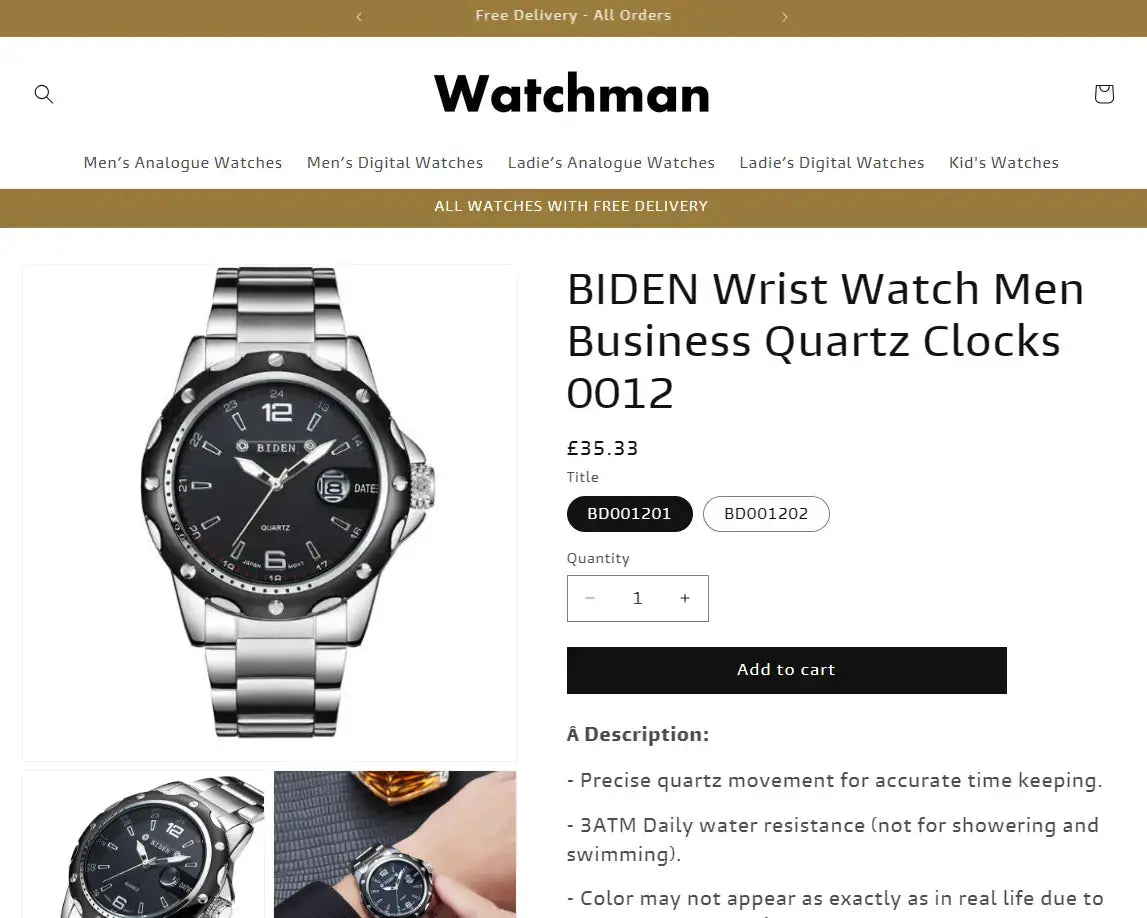 Watchman - SOLD Dreamworx